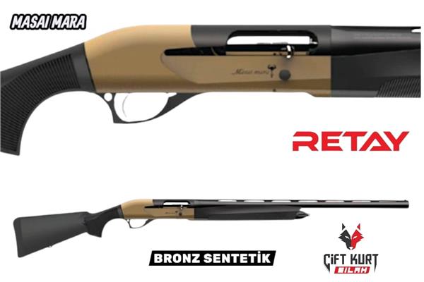 RETAY MASAİ MARA BRONZ SENTETİK YİVSİZ AV TÜFEĞİ
